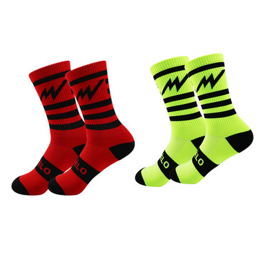 Jalgrattasokid Mugavad välispordisokid Meeste Naiste Dot Sokid Jooksmine Matkamine Võidusõidu maantee MTB maastikuratta sokid