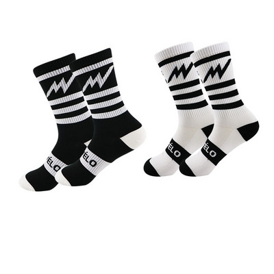 Jalgrattasokid Mugavad välispordisokid Meeste Naiste Dot Sokid Jooksmine Matkamine Võidusõidu maantee MTB maastikuratta sokid