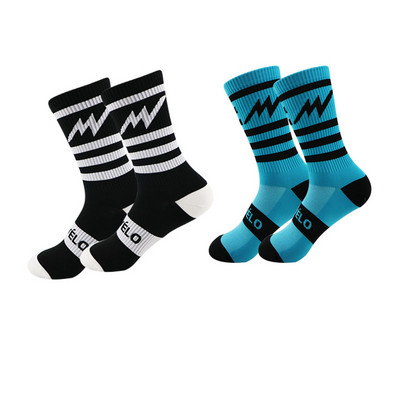 Jalgrattasokid Mugavad välispordisokid Meeste Naiste Dot Sokid Jooksmine Matkamine Võidusõidu maantee MTB maastikuratta sokid