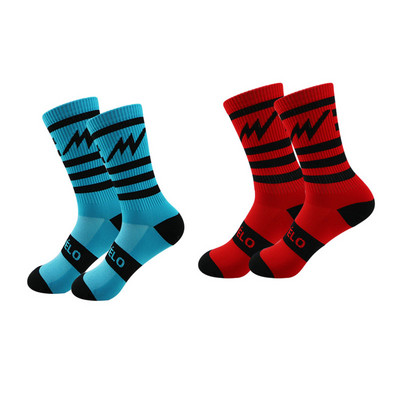 Jalgrattasokid Mugavad välispordisokid Meeste Naiste Dot Sokid Jooksmine Matkamine Võidusõidu maantee MTB maastikuratta sokid