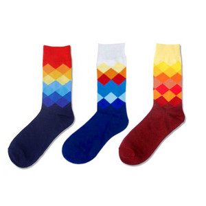 Racmmer 2020 șosete colorate pentru ciclism bărbați și femei, șosete pentru bicicletă de șosea, șosete de bumbac, respirabile, în aer liber, accesorii pentru biciclete