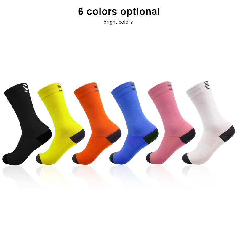 Kerékpárzokni Professzionális Verseny Légáteresztő Országúti MTB Mountain Bike Zokni Férfi Szabadtéri Sport Labdarúgás Kosárlabda Kerékpáros zokni