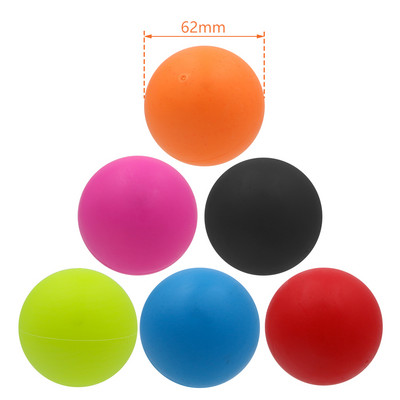 TPE Lacrosse Ball Fitness Relieve Gym Trigger Point Massage Ball Training Fascia Hockey Ball масажна топка