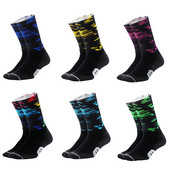 Uus stiilne disain silikoonist libisemiskindlad rattasokid Professionaalsed mehed Naised Maastikurattamatkad Jooksmine Spordi Jalgrattasokid