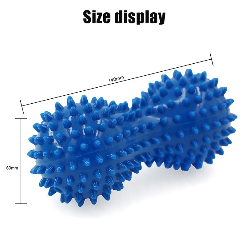 Földimogyoró PVC jógakellékek Spinning gyakorlat Masszázs Mogyoró Kézilabda Jóga Fitness labda Felfújható légzsák Mogyoró labda