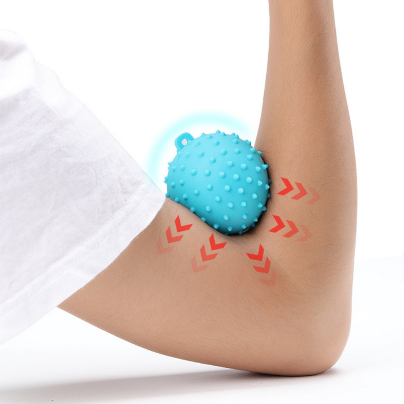 Minge rotundă de prindere din silicon Minge de antrenament pentru relaxare musculară de mână Dispozitiv de prindere din silicon Minge de masaj din silicon