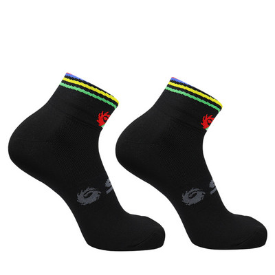 calcetines ciclismo hombre Pro Outdoor Sports Racing Bike Socks Дишащи велосипедни чорапи Мъжки и женски чорапи за шосейно колоездене