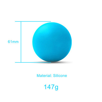 Fitness Yoga Fascia Ball Käsipalli Jalad Acupoint Massage Pall Selg Roller Käte Lihaste Lõõgastustreener Fitball Kaasaskantav Silikoon