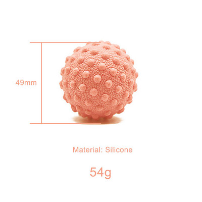 Fitness Yoga Fascia Ball Käsipalli Jalad Acupoint Massage Pall Selg Roller Käte Lihaste Lõõgastustreener Fitball Kaasaskantav Silikoon