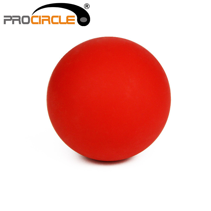 ProCircle Fitness masszázslabda 100% gumi jégkorong Lacrosse labda 64 mm-es triggerpont relaxációs önmasszázs Ingyenes szállítás