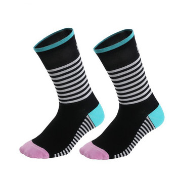 DH Sports Brand Висококачествени професионални чорапи за колоездене Дишащи шосейни чорапи за велосипеди Открит чорап за планинско колоездене Състезателни обувки