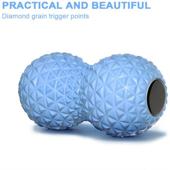 EVA Масажна топка с фъстъци Релаксираща топка за крака Фасция Йога топка Шийни прешлени Акупунктурни точки Масаж Красота Здраве Фитнес оборудване