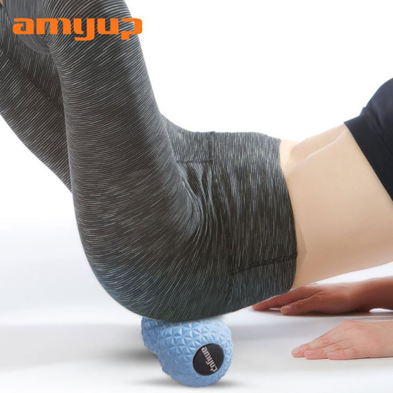 EVA Lopta za masažu od kikirikija Opuštanje stopala Fascija Lopta za jogu Akupunkturne točke vratnih kralježaka Masaža Ljepota Zdravlje Oprema za fitness