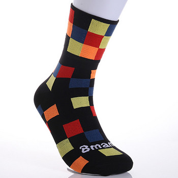 bmambas Висококачествени спортни чорапи с професионална марка Дишащи чорапи за шосейни велосипеди/чорапи за планинско колоездене/чорапи за състезателно колоездене