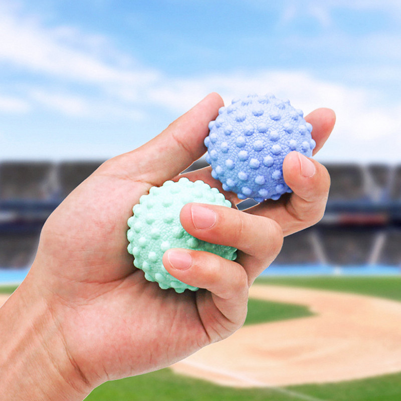 TPR Spiky Massage Ball Trigger Point Käe Jalavalu Leevendus Plantaarne Fastsiidi leevendaja Treeningpall Hedgehog Training Griper Ball