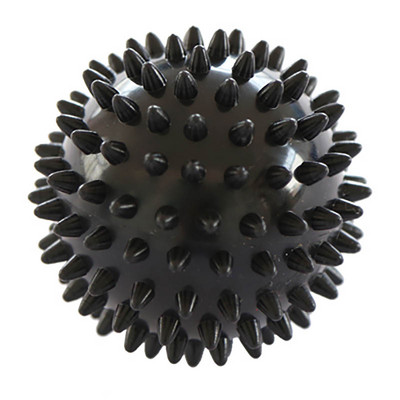 6 színű PVC kézi masszázslabda PVC talpú Hedgehog Sensory Training Grip labdák Hordozható fizioterápiás fogás Hard Fitness 7cm