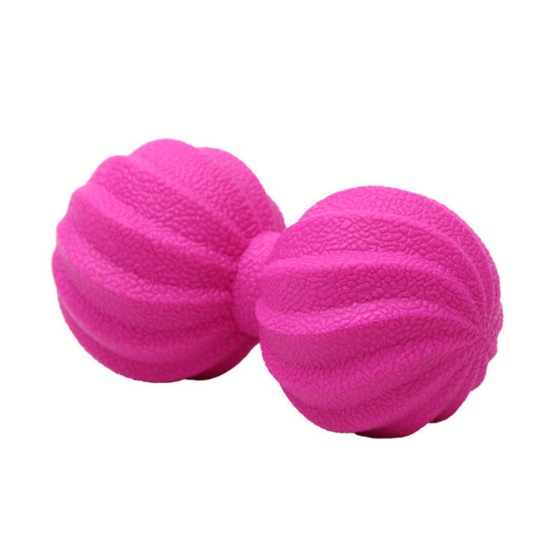 Masszázsgolyós fájdalomcsillapító stresszoldó triggerpont terápia izomcsomó-fitness jóga injekciós öntött TPE földimogyoró spirálmintával