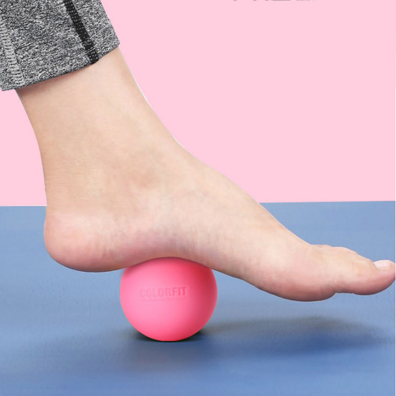 Uus Fitness Massaaž Fascia Ball Lihaste Lõõgastus Sport Fitness Jalavalude leevendamine Fastsiidi leevendaja Emakakaela harjutuste joogapall