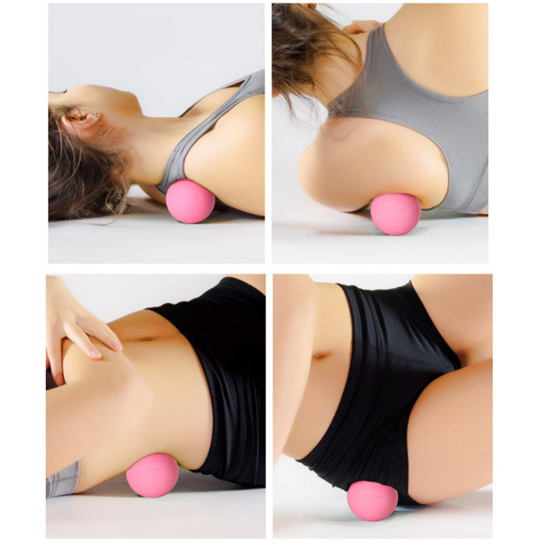 Uus Fitness Massaaž Fascia Ball Lihaste Lõõgastus Sport Fitness Jalavalude leevendamine Fastsiidi leevendaja Emakakaela harjutuste joogapall