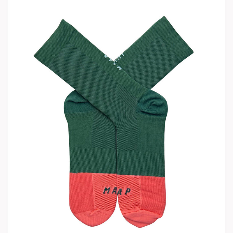 Мъже, жени, висококачествени чорапи за колоездене MAAP New Pro Team Competition Cycling Bicycle Socks Дишащи футболни чорапи за велосипеди на открито