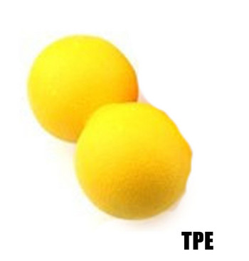 Терапия с двойна топка за лакрос Фитнес с фъстъчена масажна топка за гръдни прешлени - горна част на гърба, врат, лопатка