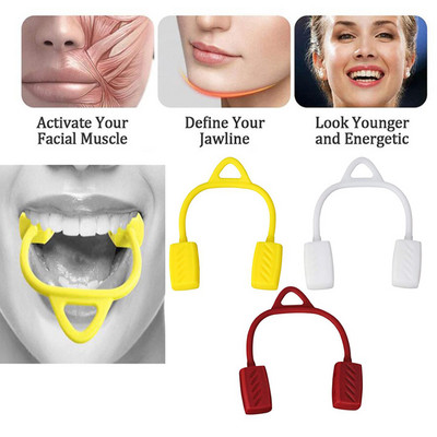 Jaw Exerciser Ball Fitness Accessories Silica Gel Facial Muscle Exercier Double Chin Reducer Neck Muscle Trainer για άνδρες Γυναίκες