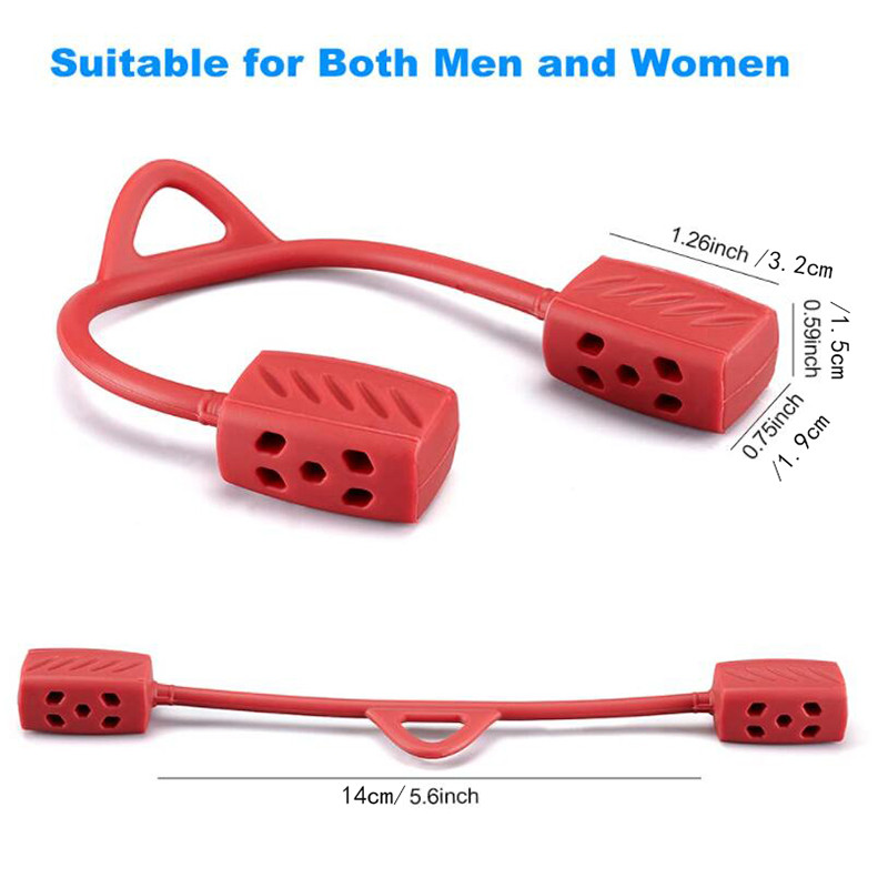 Jaw Exerciser Ball Fitness Aksessuaarid Silikageelist näolihaste Treeningseade Topeltlõua vähendav kaelalihaste treener meestele, Naistele