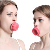 Silikagelio žandikaulio treniruoklis su kamuoliuku veido lieknėjimo treniruoklis žandikaulio linija V formos treniruoklis dvigubo smakro mažinimo veidą pakeliantis kaklo raumenų treniruoklis