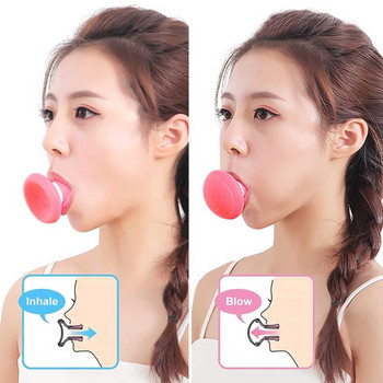 Silica Gel Jaw Exerciser Ball Face Slimming Trainer Exerciser Jaw Line V Shape Exerciser Double Chin Reducer Face Lift Neck Muscle Trainer