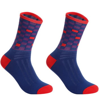 2021 Висококачествени спортни чорапи с професионална марка Дишащи шосейни чорапи за велосипеди Спорт на открито, състезания Колоездене Чорап 3c