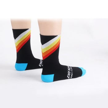 Чорапи за колоездене на открито Ветроустойчиви Coolmax Warm Weather Tall Socks Crazy Basketball Running Athletic Defeet Sport Socks