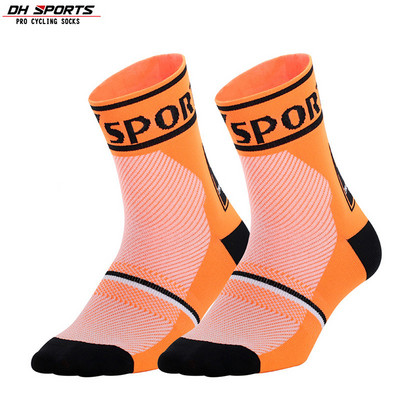 DH Sports Professionaalsed rattasokid Meeste Naised Jalgu kaitsvad Hingavad sokid Välisjooksusokid Jalgrattatarvikud