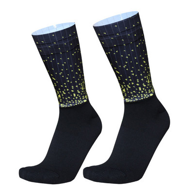 Noi șosete de ciclism respirabile de vară pentru bărbați, anti-alunecare, fără sudură, aerobicicletă, rezistente la uzură, Calcetines Ciclismo