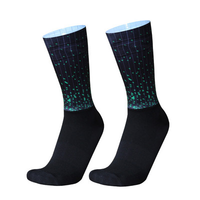 Noi șosete de ciclism respirabile de vară pentru bărbați, anti-alunecare, fără sudură, aerobicicletă, rezistente la uzură, Calcetines Ciclismo