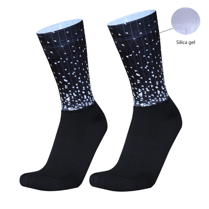 Noi șosete de ciclism respirabile de vară pentru bărbați, anti-alunecare, fără sudură, aerobicicletă, rezistente la uzură, Calcetines Ciclismo