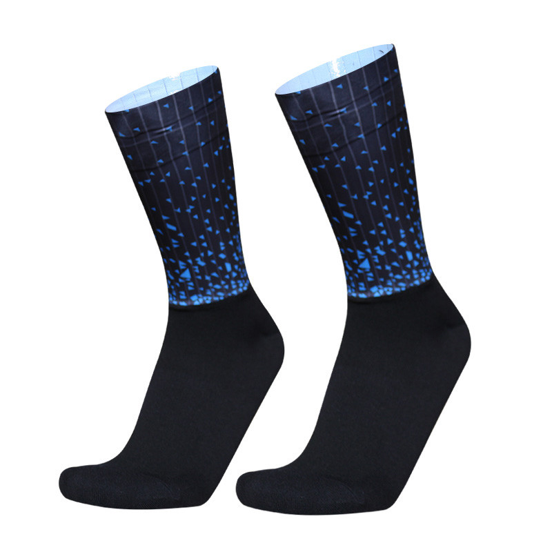 Noi șosete de ciclism respirabile de vară pentru bărbați, anti-alunecare, fără sudură, aerobicicletă, rezistente la uzură, Calcetines Ciclismo