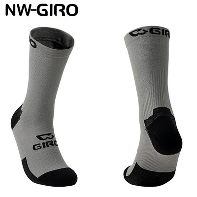 NWGIRO SPORTS Șosete sport în aer liber Șosete Mountain Bike Șosete Bărbați Femei Șosete profesionale de curse de ciclism de calitate, respirabile, Bicicleta rutieră