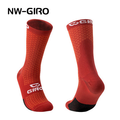 NWGIRO SPORTS Șosete sport în aer liber Șosete Mountain Bike Șosete Bărbați Femei Șosete profesionale de curse de ciclism de calitate, respirabile, Bicicleta rutieră