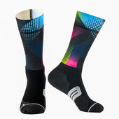 Professzionális kerékpáros zoknik csúszásmentes, légáteresztő kerékpáros zoknik Kompressziós sportzokni kerékpár Flotta Versenyzokni férfi és női