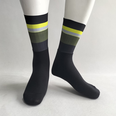 LASER CUT POWER BAND AERO FIT ONE PAIR Велосипедни чорапи Antislip Bike Bicycle Racing MITI Дишащи чорапи за мъже и жени