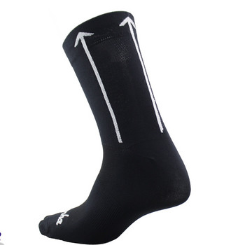 BMAMBAS 2023 Нови мъжки/женски чорапи за колоездене Висока еластичност Меки спортни чорапи Дезодорация Дишащи За компресионни чорапи