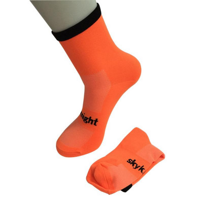 SKYKNIGHT Ποδηλατικές κάλτσες Κάλτσες ποδηλάτου που απομακρύνουν την υγρασία Ανδρικές Γυναικείες Αναπνεύσιμες Αθλητικές Γυμναστικές Προπονήσεις Τρέξιμο Φορέστε ανθεκτικές κάλτσες