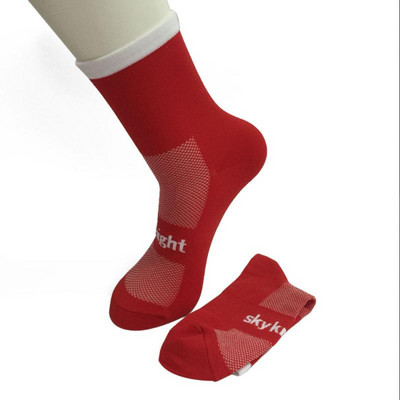 SKYKNIGHT Ποδηλατικές κάλτσες Κάλτσες ποδηλάτου που απομακρύνουν την υγρασία Ανδρικές Γυναικείες Αναπνεύσιμες Αθλητικές Γυμναστικές Προπονήσεις Τρέξιμο Φορέστε ανθεκτικές κάλτσες