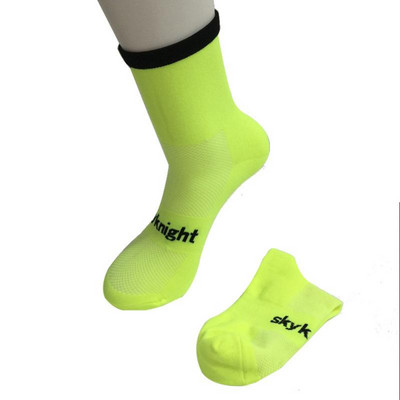 SKYKNIGHT Ποδηλατικές κάλτσες Κάλτσες ποδηλάτου που απομακρύνουν την υγρασία Ανδρικές Γυναικείες Αναπνεύσιμες Αθλητικές Γυμναστικές Προπονήσεις Τρέξιμο Φορέστε ανθεκτικές κάλτσες