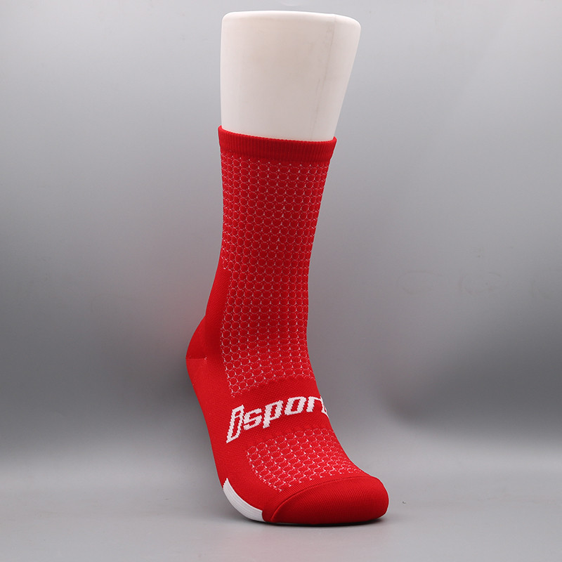 isports 20223 Велосипедни чорапи Man Bike Running Mtb Мъжки велосипедни компресионни високи до коляното Смешни бели Blace Черно зелени