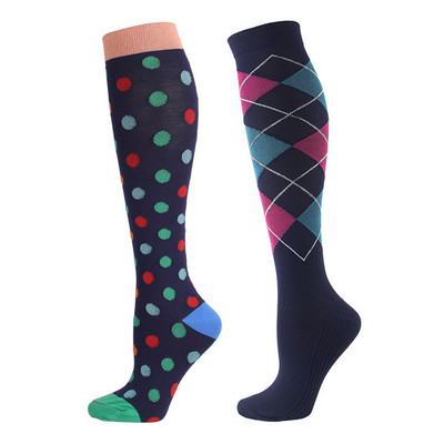 Kerékpáros kompressziós zokni Professzionális kültéri csúszásgátló, lélegző pamut futó zokni Halloween mintával