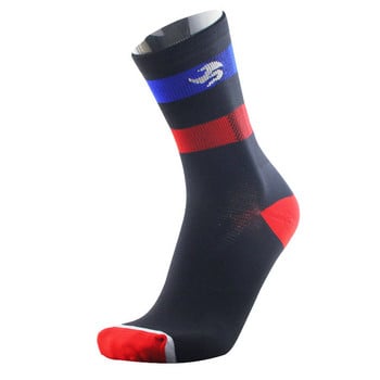 Висококачествени спортни чорапи с професионална марка Унисекс чорапи за колоездене, бързосъхнещи шосейни чорапи за каране на велосипед
