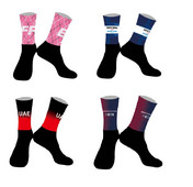 LASER CUT ÜKS PAAR 2023 SOUDAL QUICK STEP INEOS TEAM Jalgrattasokid Libisemisvastased Rattasõidud MITI Hingav meestele ja naistele