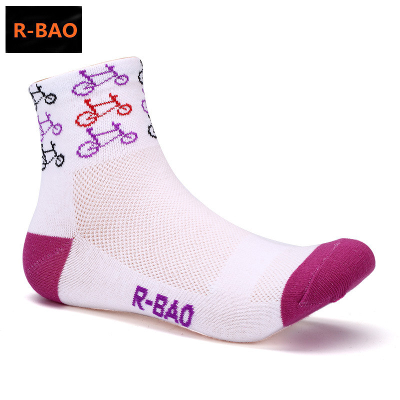 1paar suvine hingav õhuke rattasokk naistele maastikurattaga jooksmiseks välispordiks jalgratas mtb calcetines ciclismo