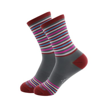 YF&TT Coolmax мъжки спортни чорапи за бягане на открито колоездене туризъм къмпинг баскетболни чорапи дишащи за 39-44
